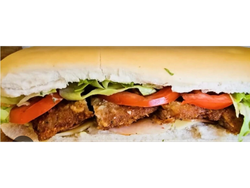 Sándwich de milanesa con fritas (p/compartir)