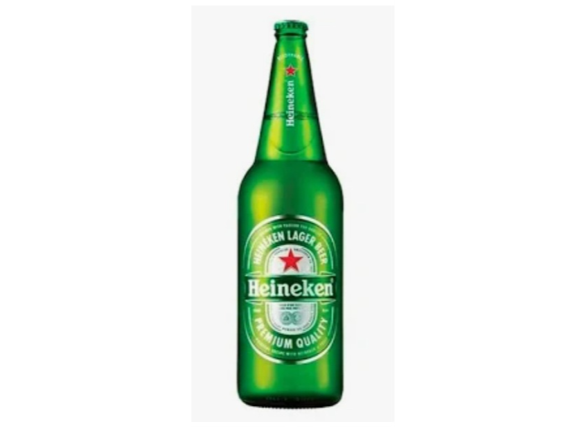Cerveza heineken 1000 cc