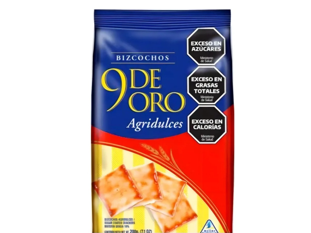 Galletas 9 de oro agridulces