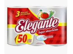 Papel de cocina Elegante x 3 un