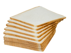 Pan de miga x 1 plancha