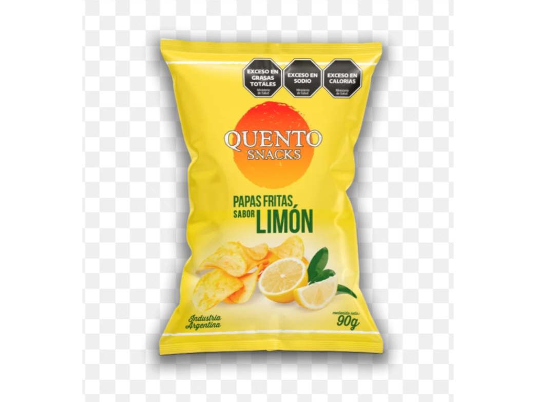 Papas quento sabor limon