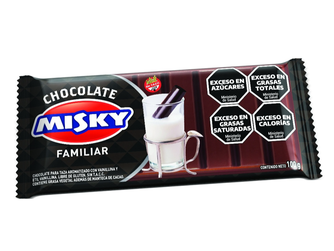 Chocolate misky para taza x 100 grs