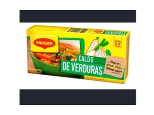 Caldos de verdura x 2 un