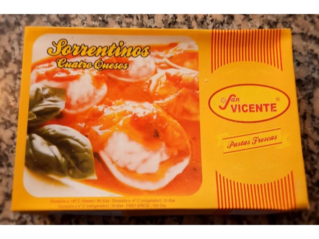 Ravioles san vicente  x 500 grs