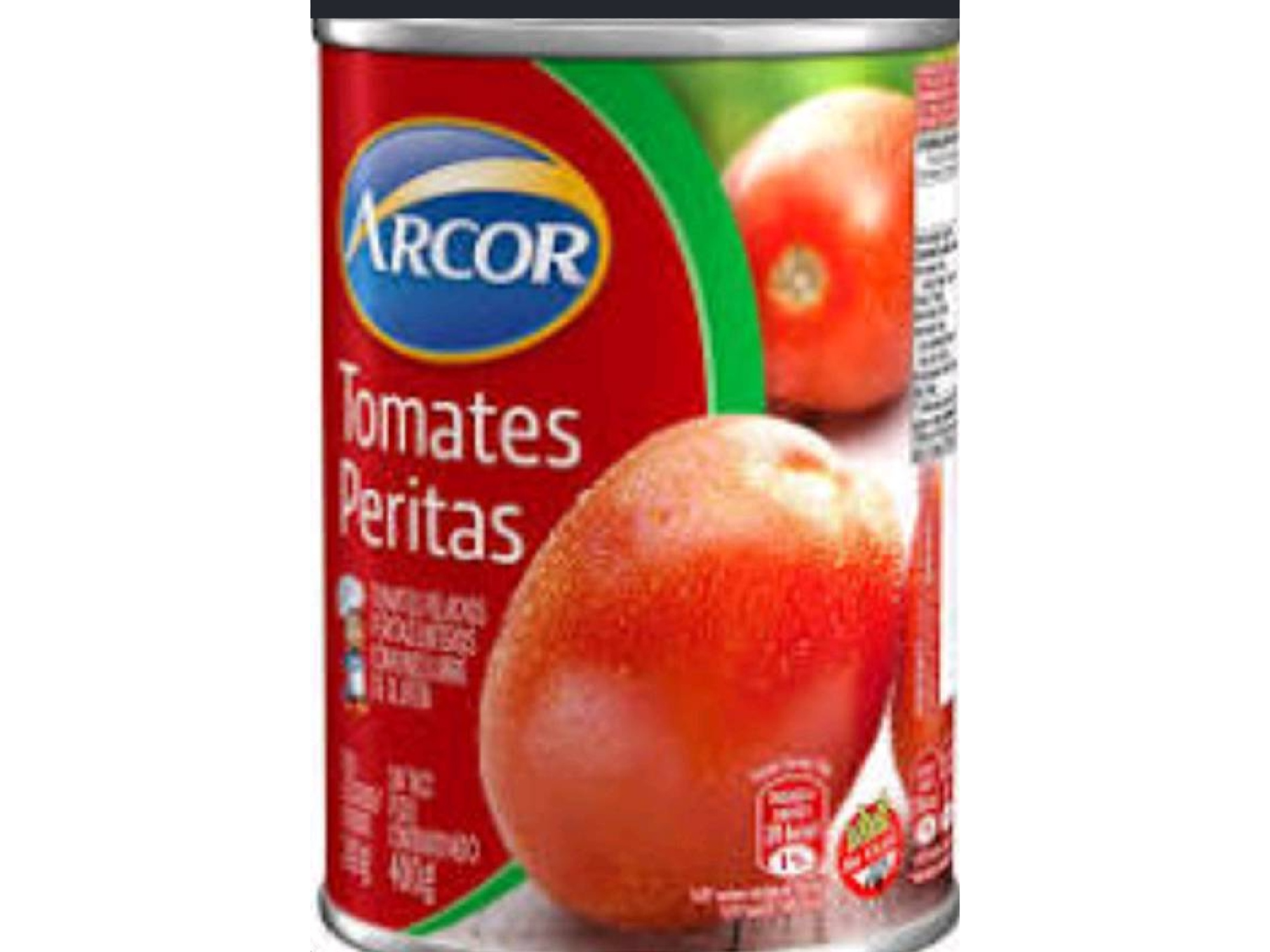 Tomate perita en lata