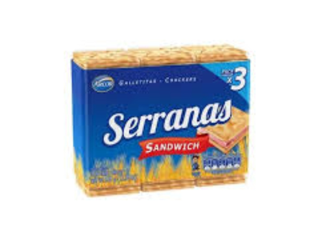 Galletas serranas x 3 un