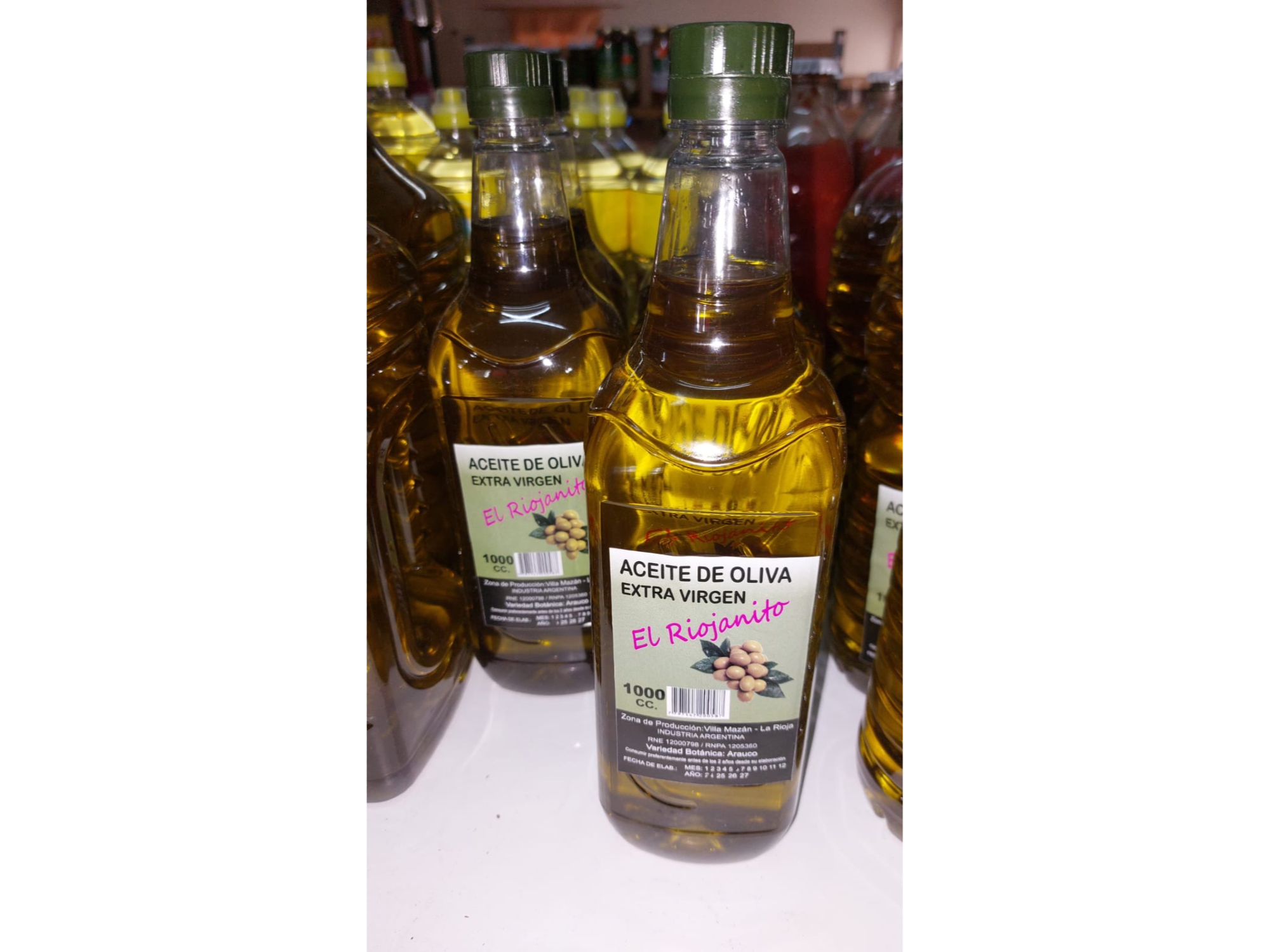 Aceite de oliva extra virgen 1L