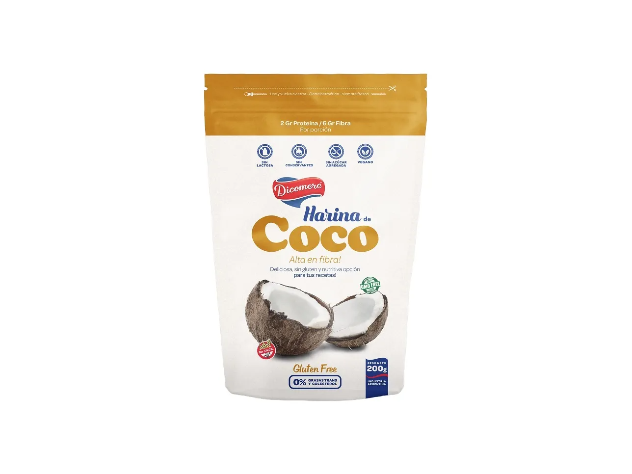 Harina de Coco Dicomere sin Tacc x 200 g