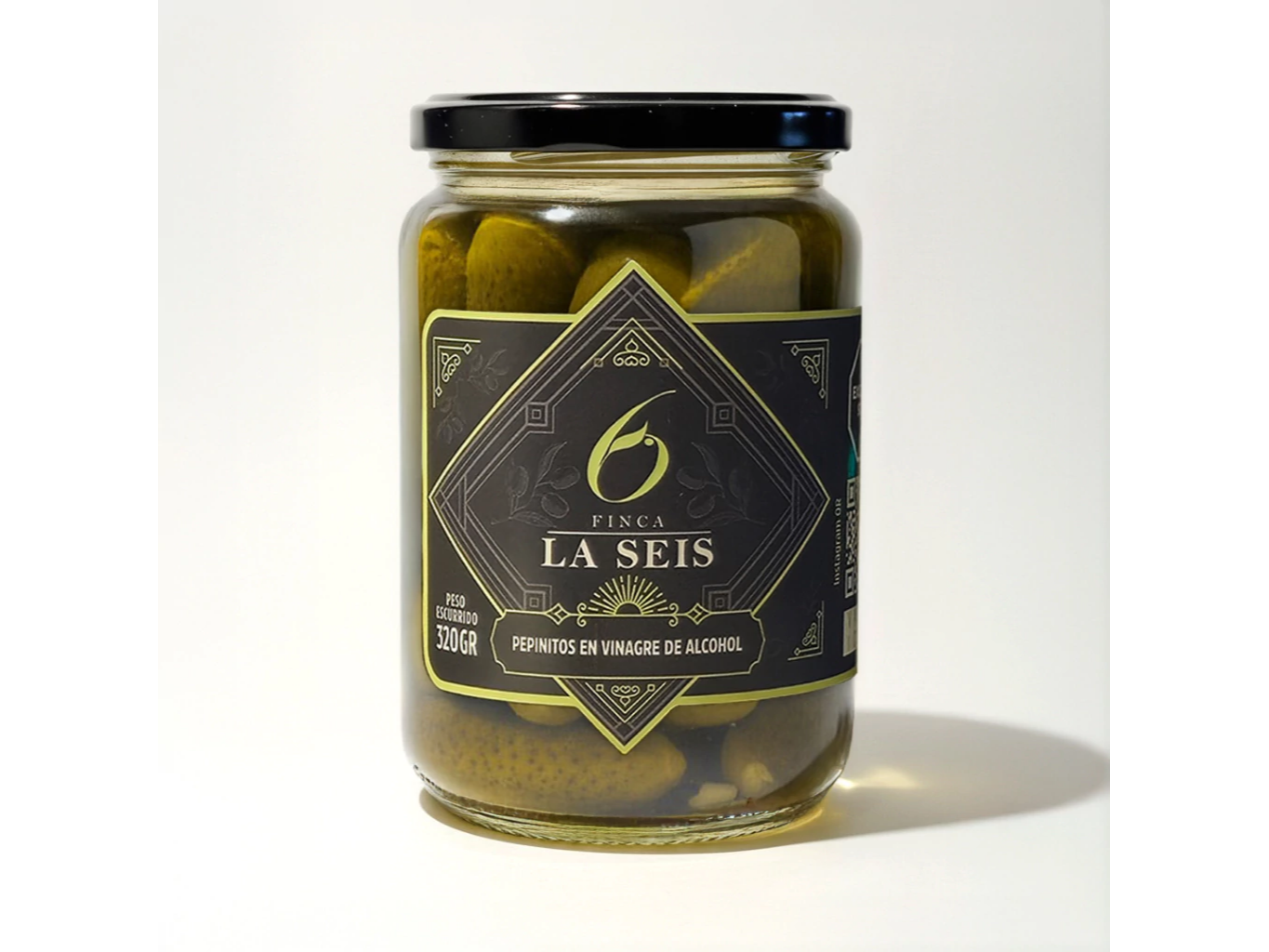 Frasco de pepinitos x 350g