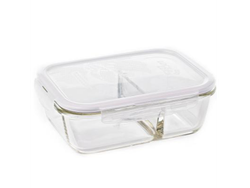 Set x 3 recipientes herméticos de vidrio 290ml