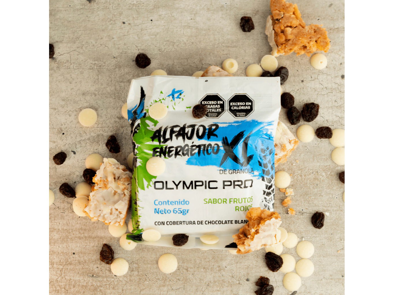 ALFAJORES ENERGETICOS X UNIDAD