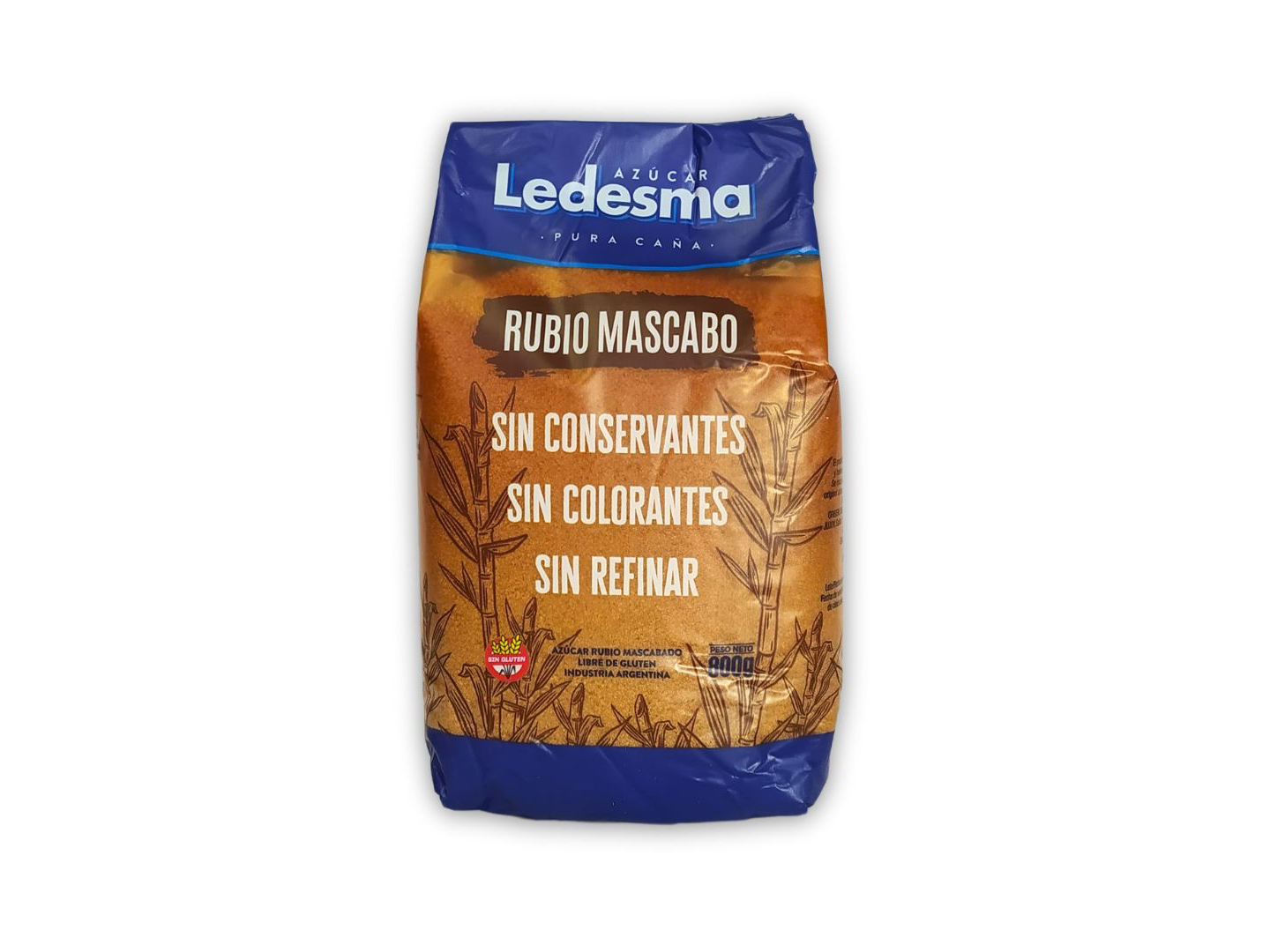 Azucar mascabo Ledesma X 800gr