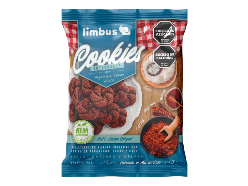 Galletas con harina de algarroba