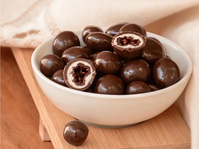 Arandano bañado en choco