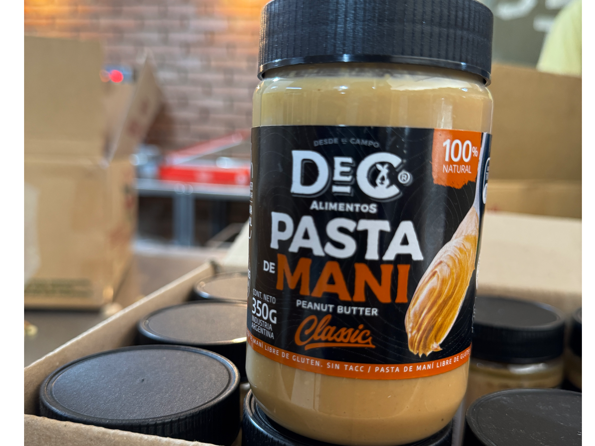 Pasta de mani DEC 100% mani