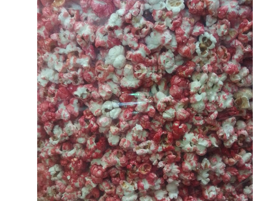 Pochoclo sabor frutilla