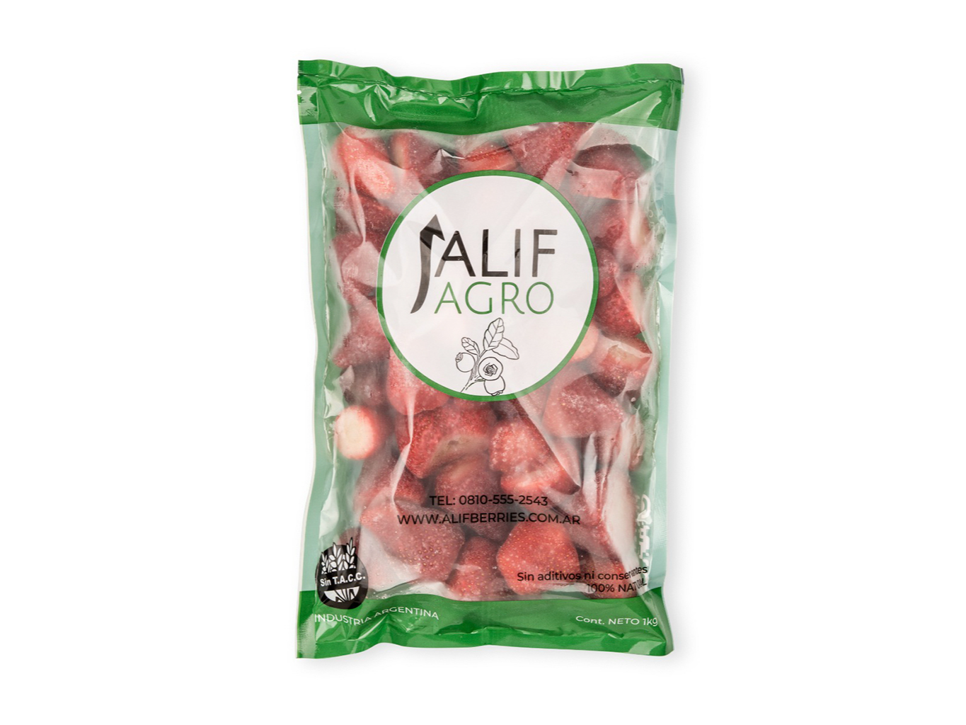 Frutillas congeladas x kg