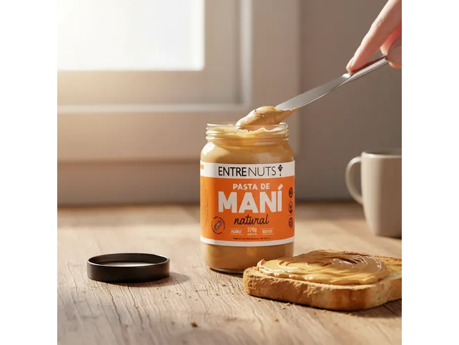 Pasta de mani Entrenuts 100% mani