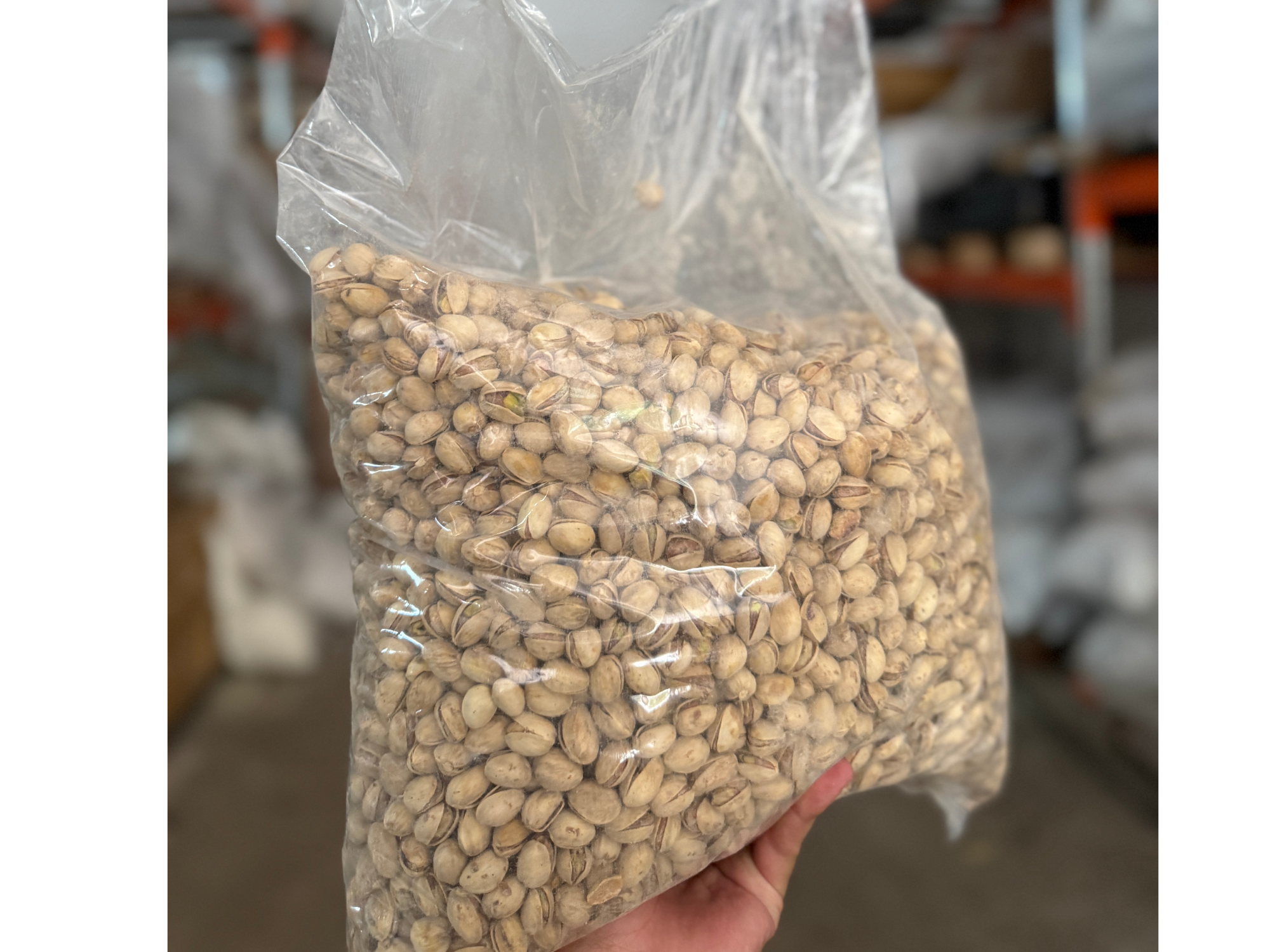 Pistachos con cáscara salados