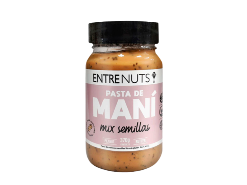 Pasta de mani mix de semillas 370gr