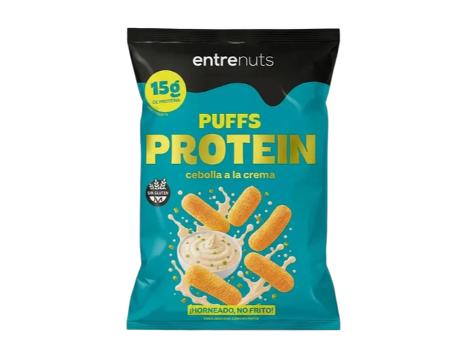 Snack proteico cebolla a la crema