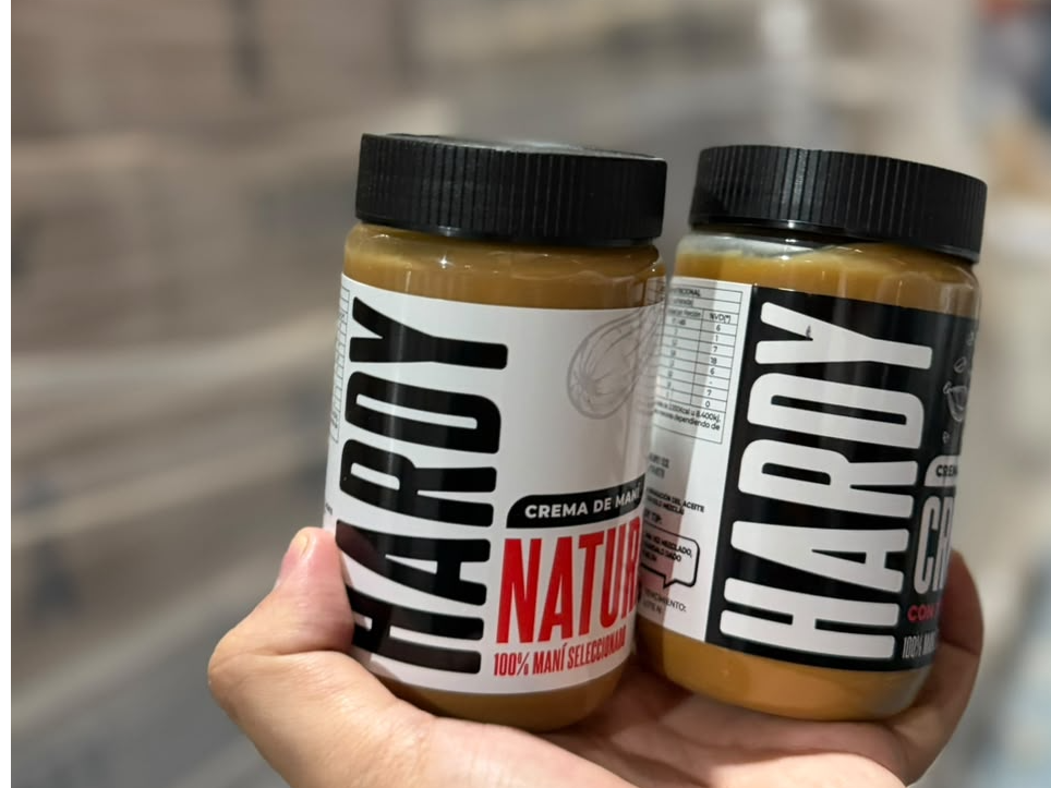 Pasta de maní crocante HARDY