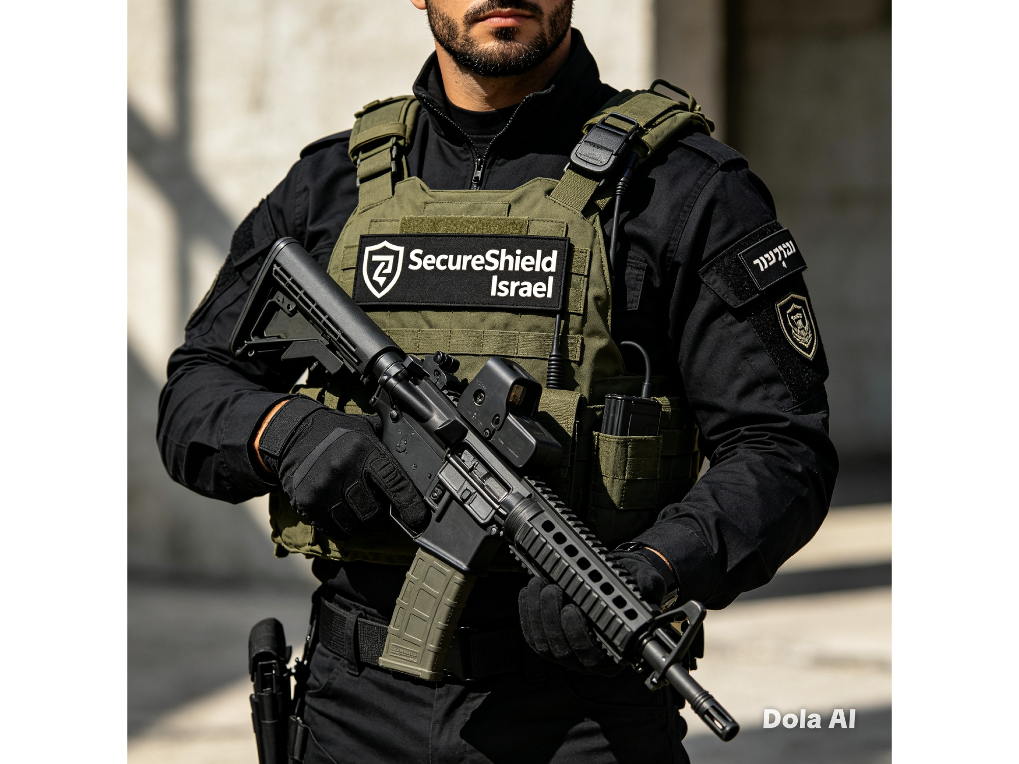 Guardo espalda del servicio secreto israelí