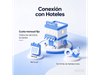 Conexión sin límite hasta 600 habitaciones