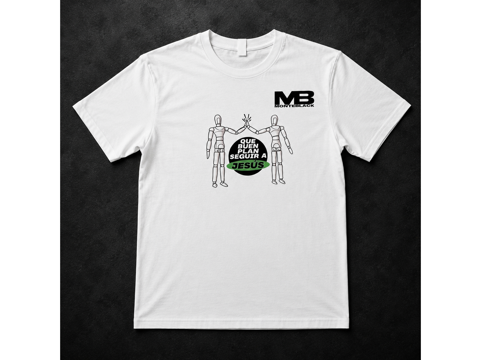 Remera lisa de algodón