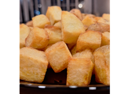 1/2 porción de papas fritas