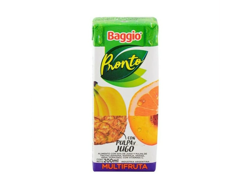Baggio multifruta 200ml