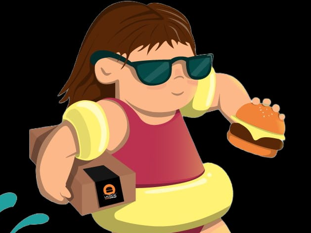 Menú peque de Lalocalburger