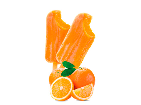 Helado frutal NARANJA