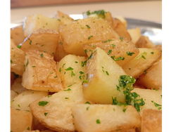 papas fritas provenzal 1/2 porción