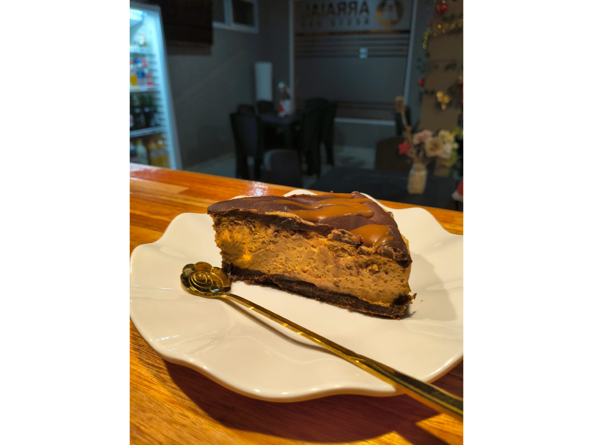 Cheesecake de dulce de leche