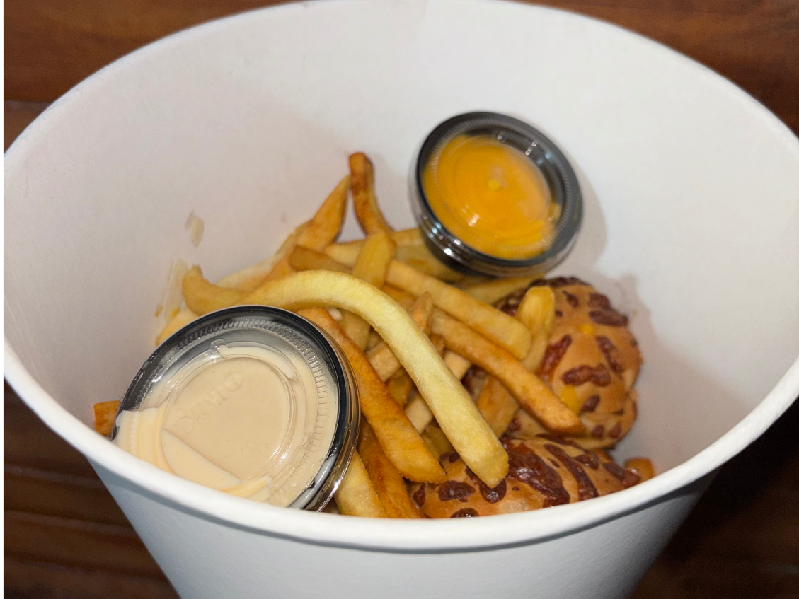 Balde de Miniburgers Simples