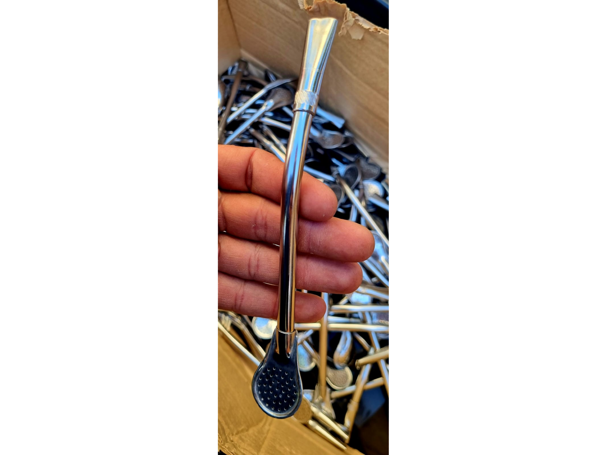 P/Ancha pico grueso inox cod 10