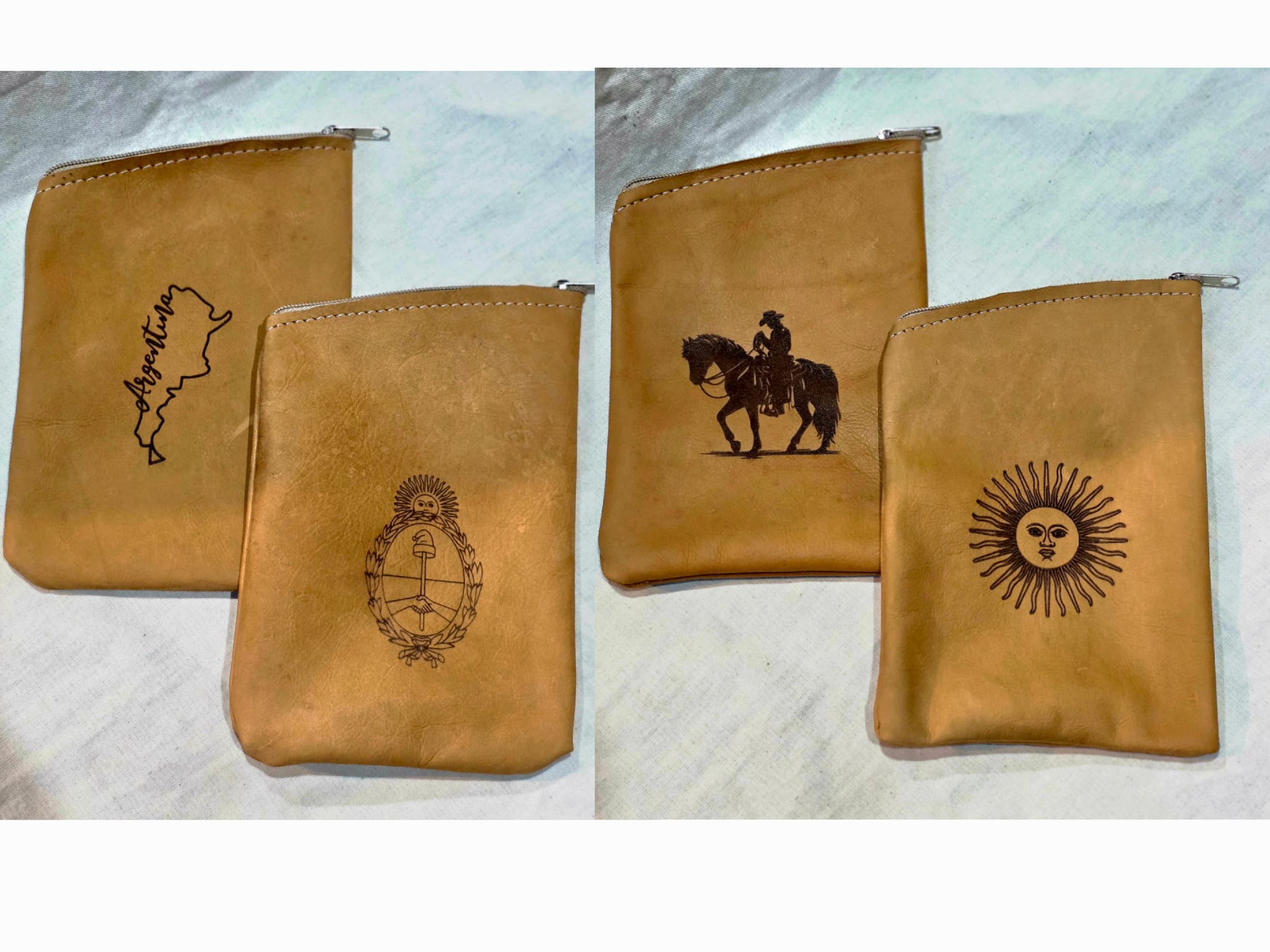 Pacas grabadas de Argentina