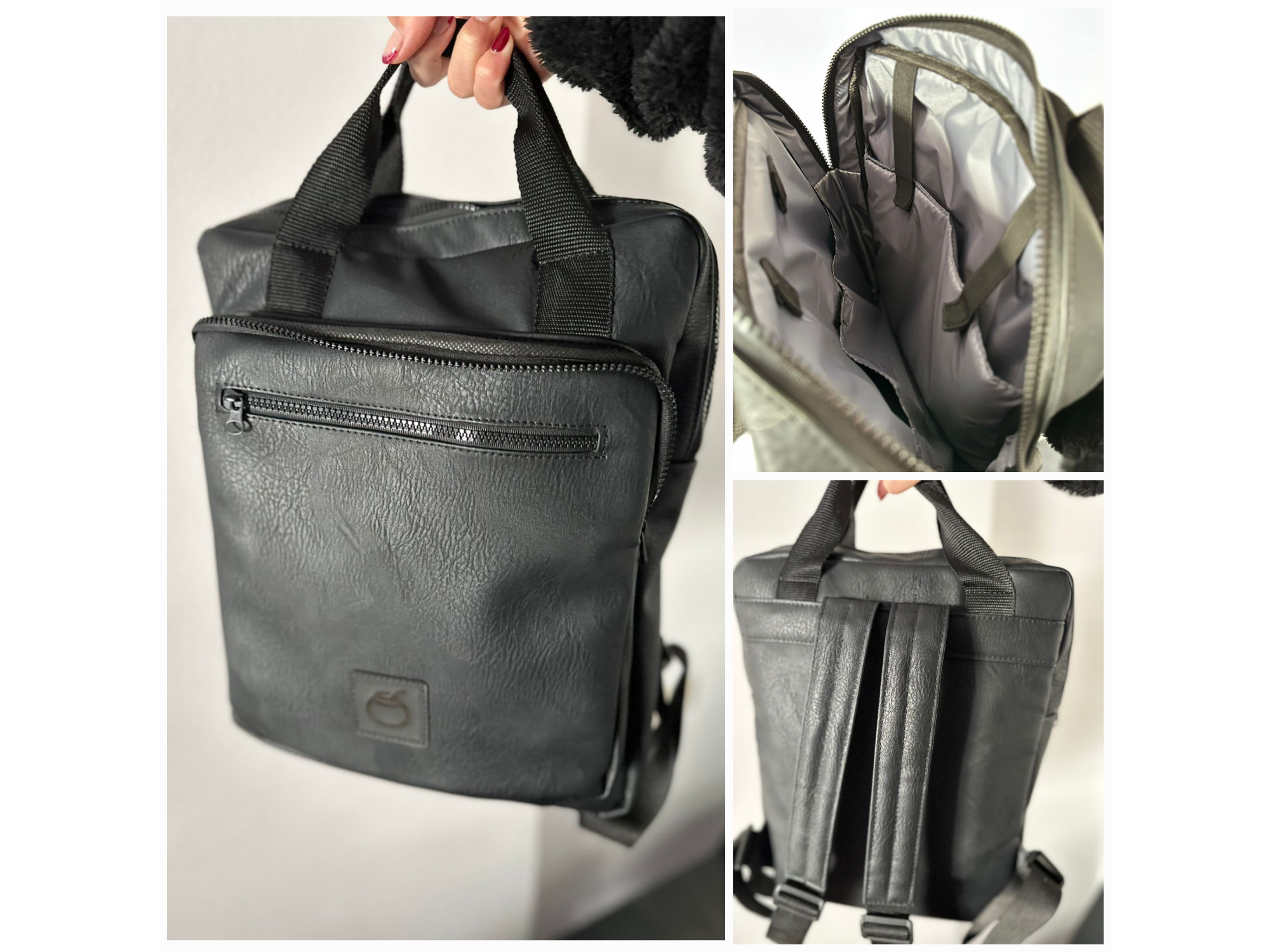 Mochila matera Ares ecocuero