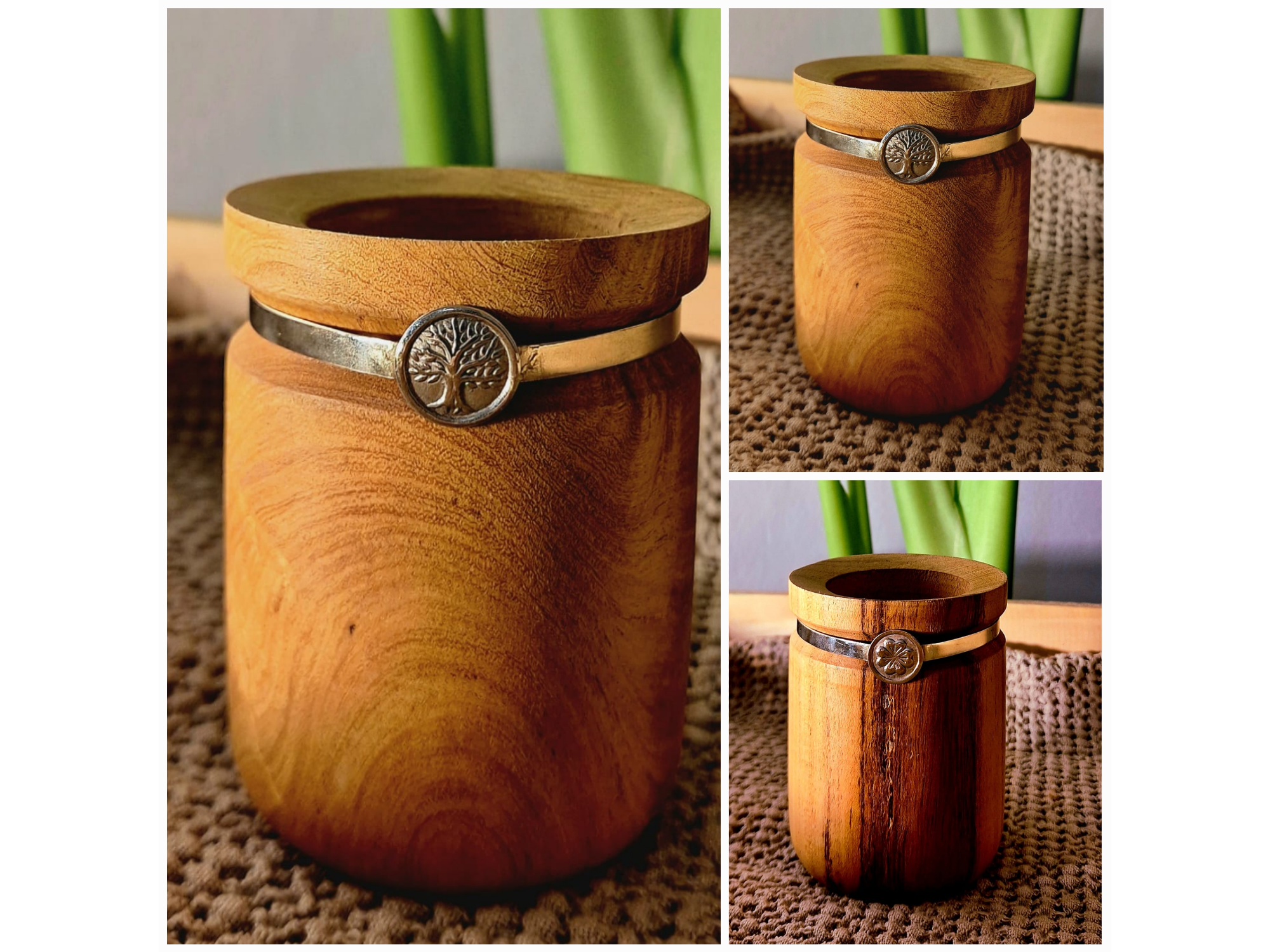 Mate recto con lazo y dije