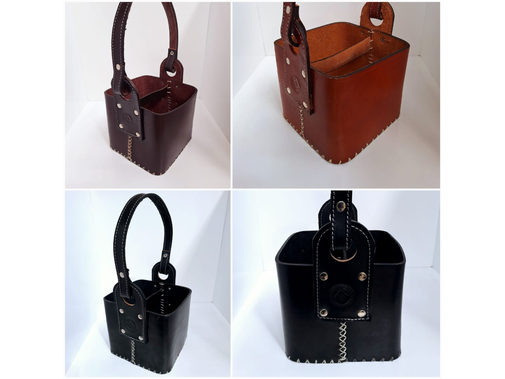 Canasta Cuero Premium