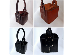 Canasta Cuero Premium