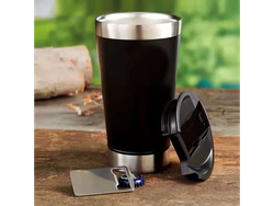 Vaso acero con destapador