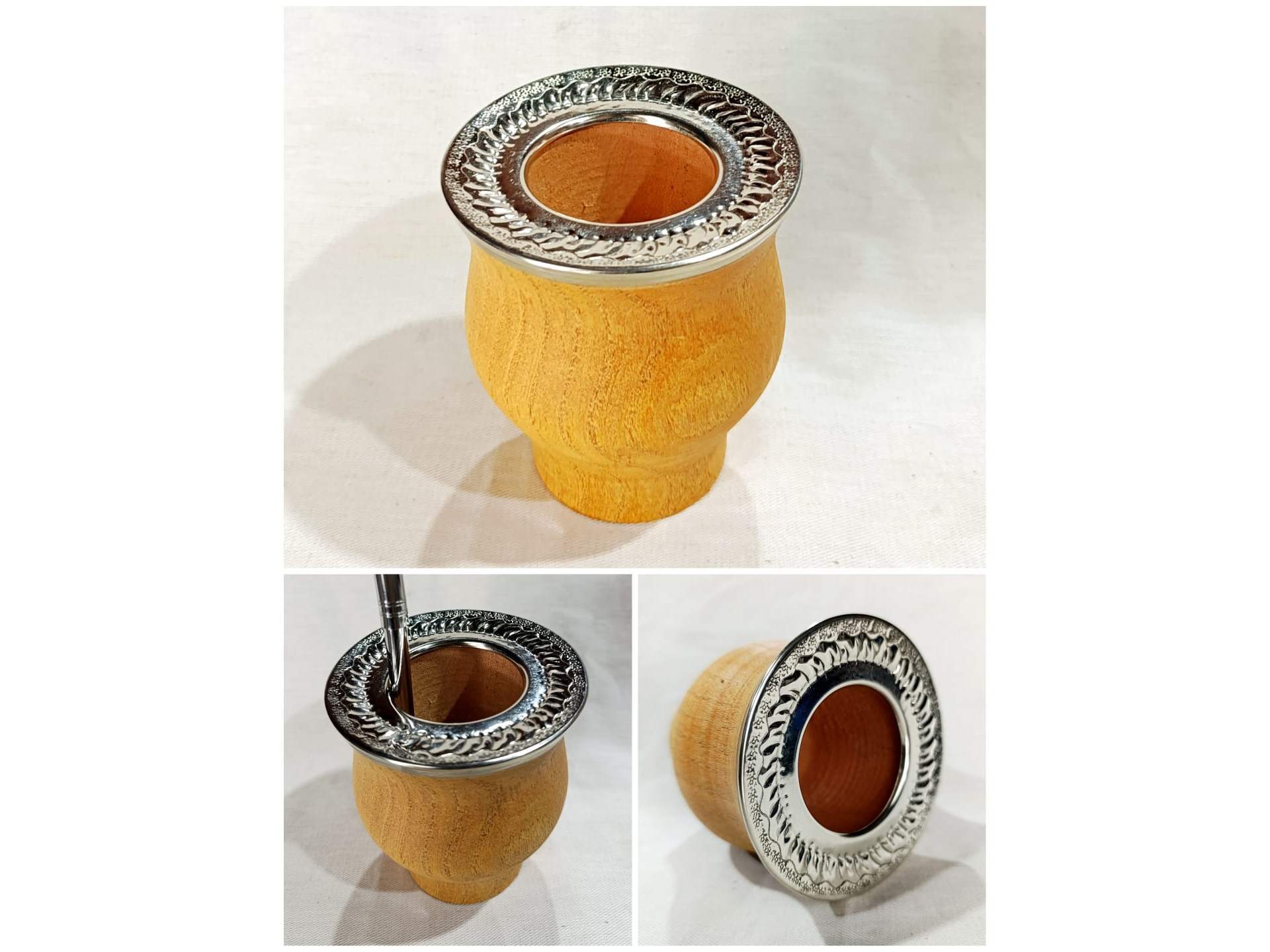 Camionero Algarrobo doble virola cincelada