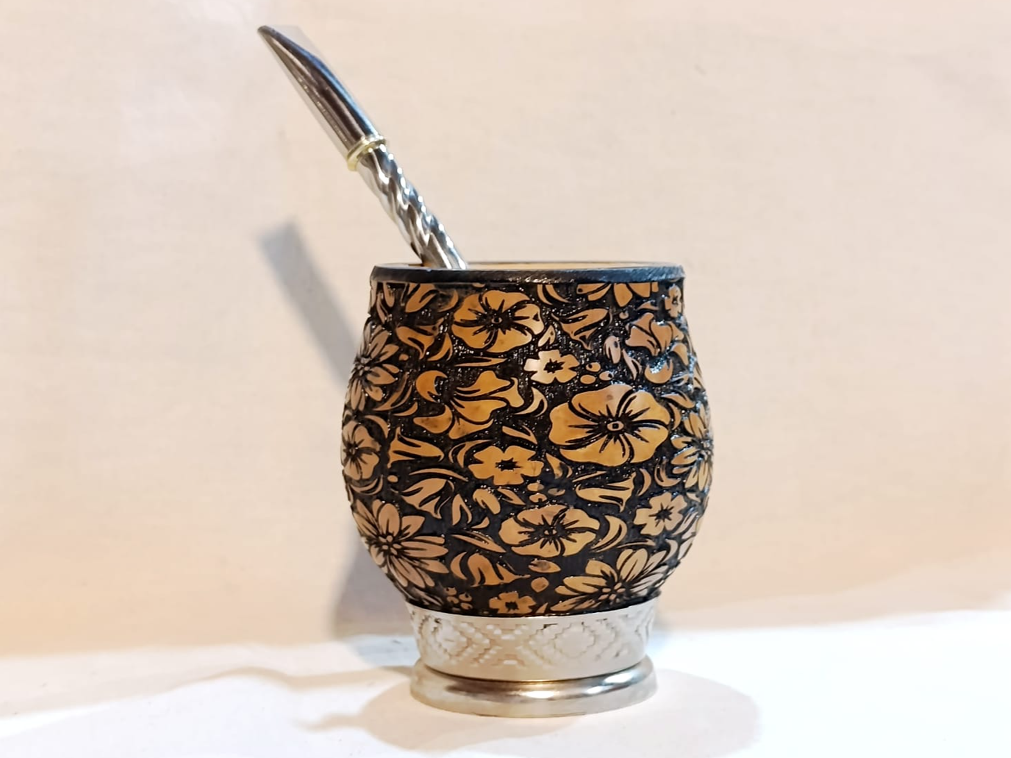 Mate Tallado con base