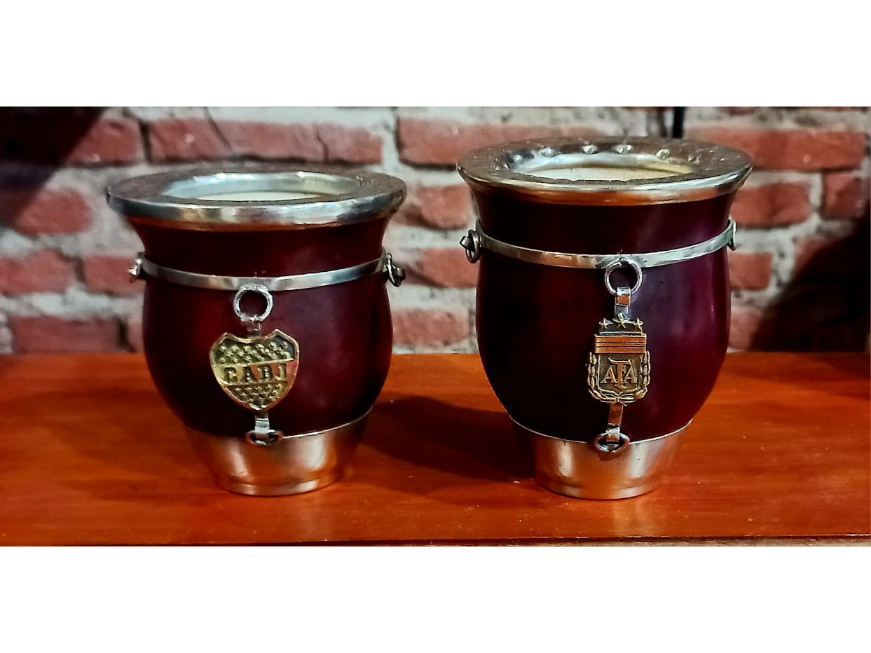 Mate Camionero Artesanal con dije