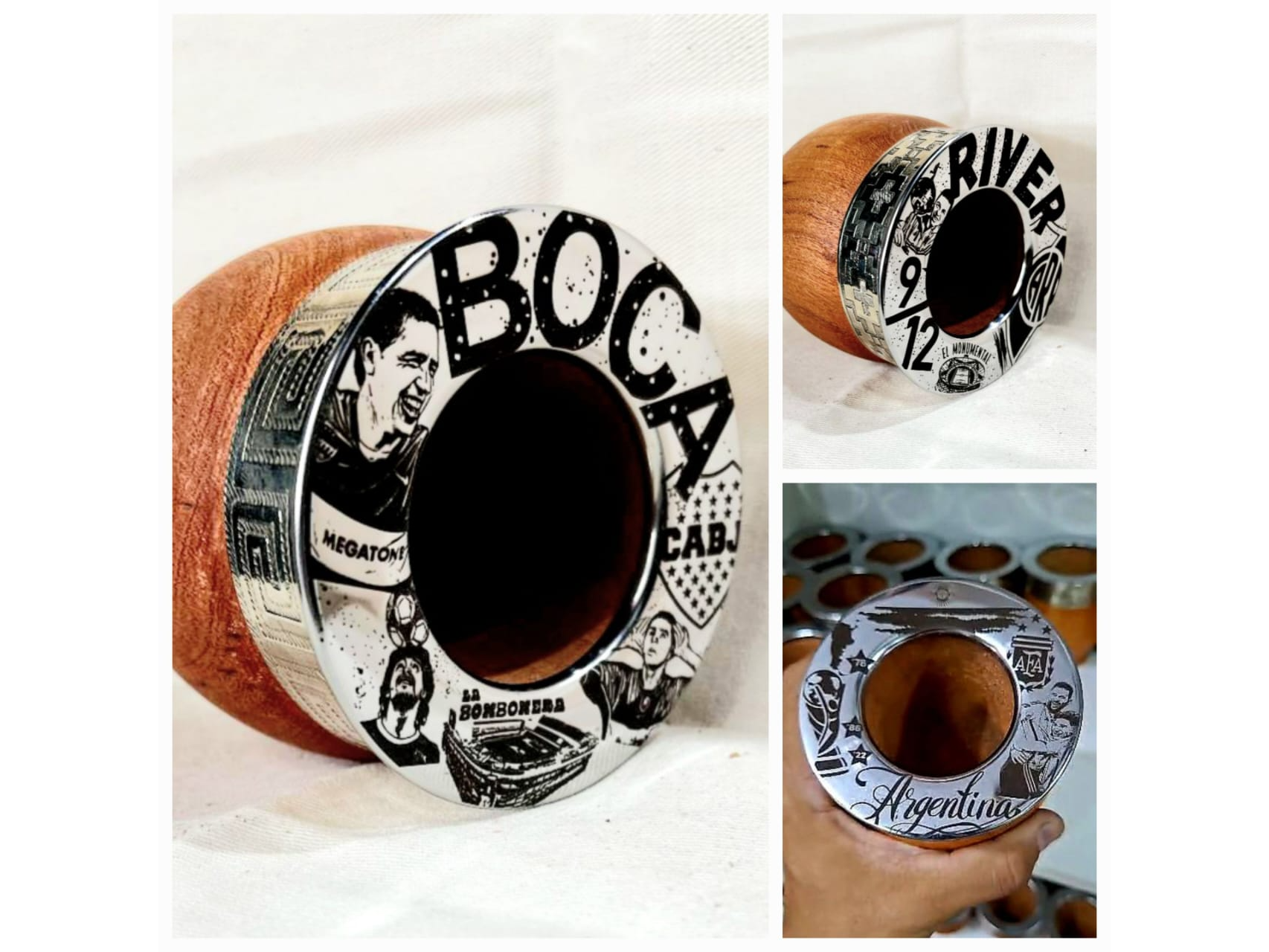 Imperial Alg. grabado fútbol