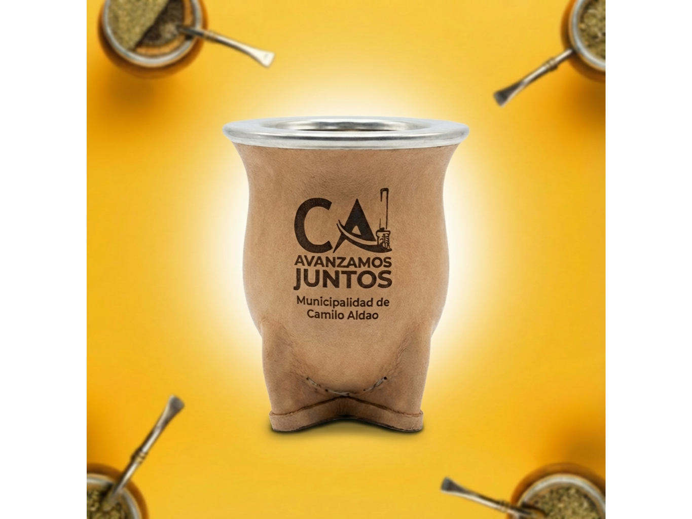 MATE CAMIONERO CALABAZA