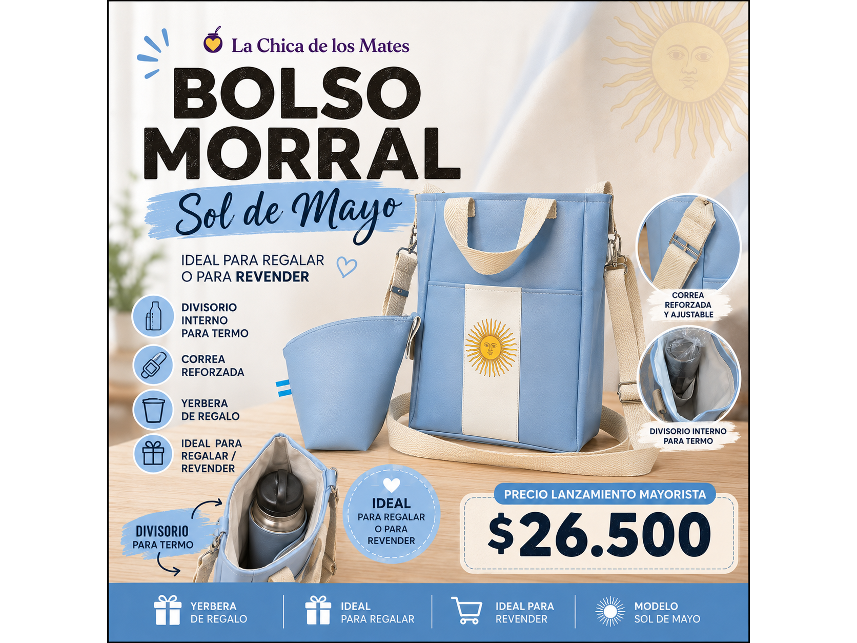 MORRAL CUERINA BANDERA